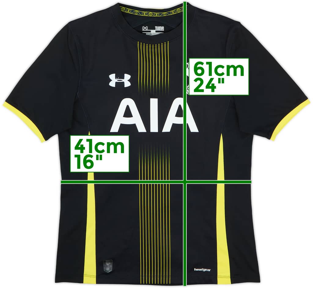 2014-15 Tottenham Away Shirt - 8/10 - (13-14 Years)