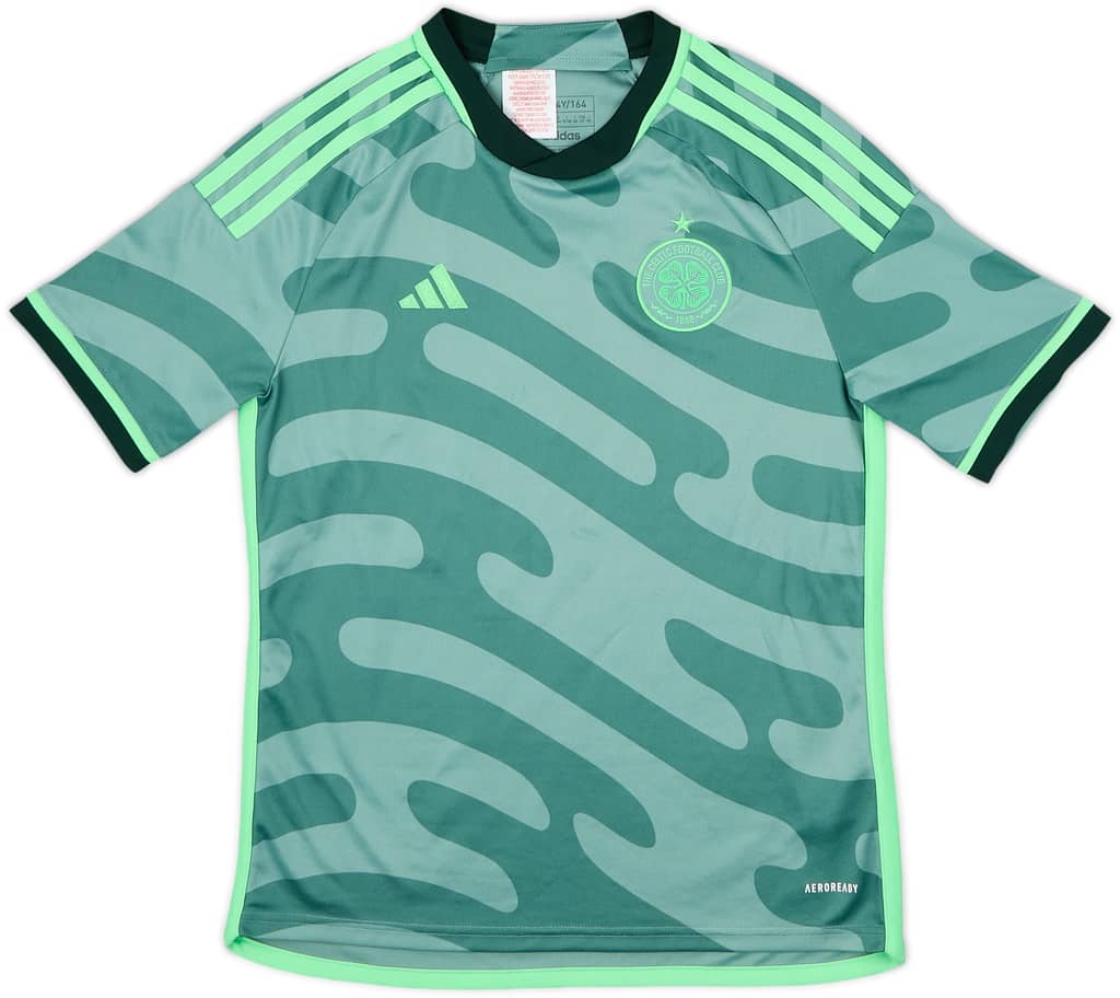 2023-24 Celtic Third Shirt - 8/10 - (13-14 Years)