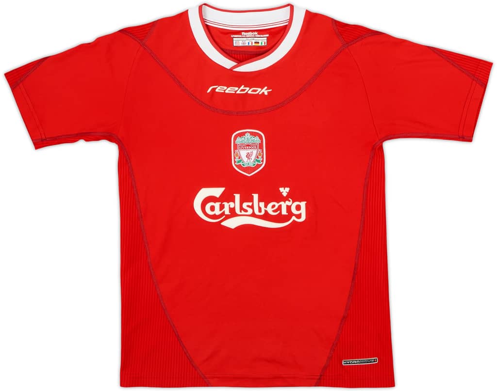 2002-04 Liverpool Home Shirt - 8/10 - (13-14 Years)