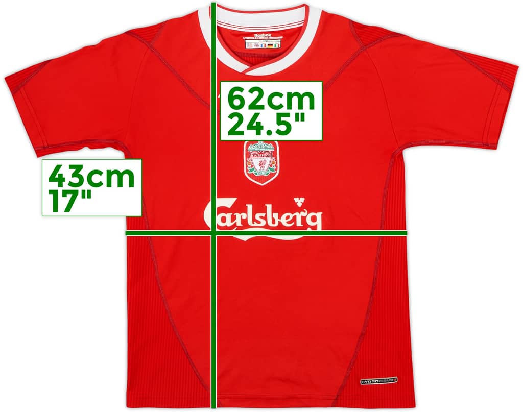 2002-04 Liverpool Home Shirt - 8/10 - (13-14 Years)