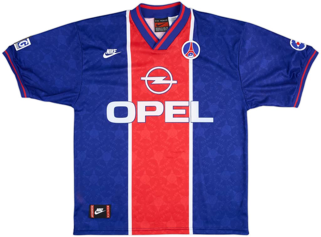 1995-96 Paris Saint-Germain Home Shirt - 9/10 - (L)