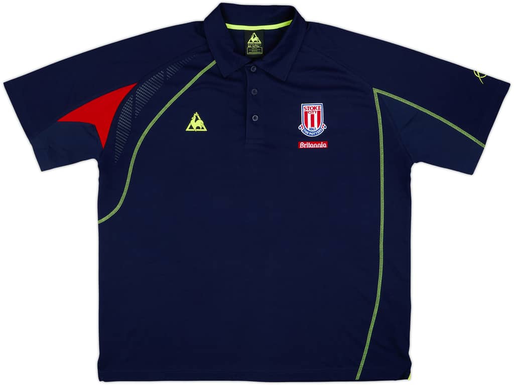 2008-09 Stoke City Le Coq Sportif Polo Shirt - 10/10 - (XXL)