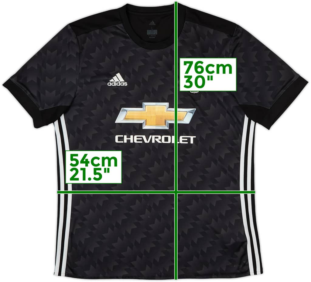 2017-18 Manchester United Away Shirt - 5/10 - (L)