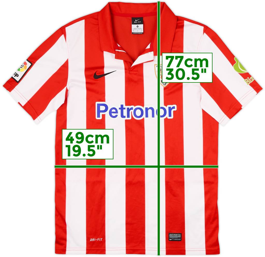 2013-14 Athletic Bilbao Home Shirt - 7/10 - (M)