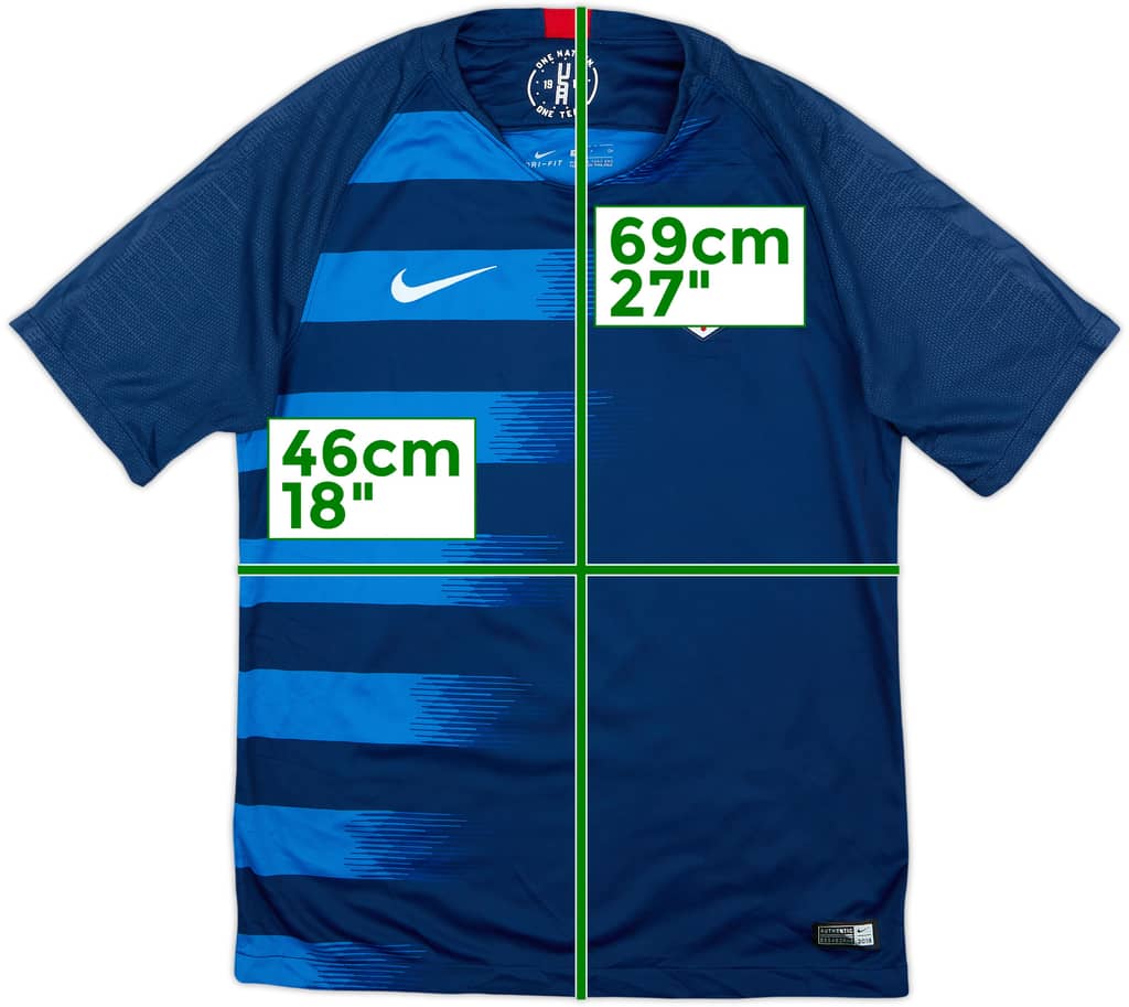 2018-20 USA Away Shirt - 9/10 - (S)