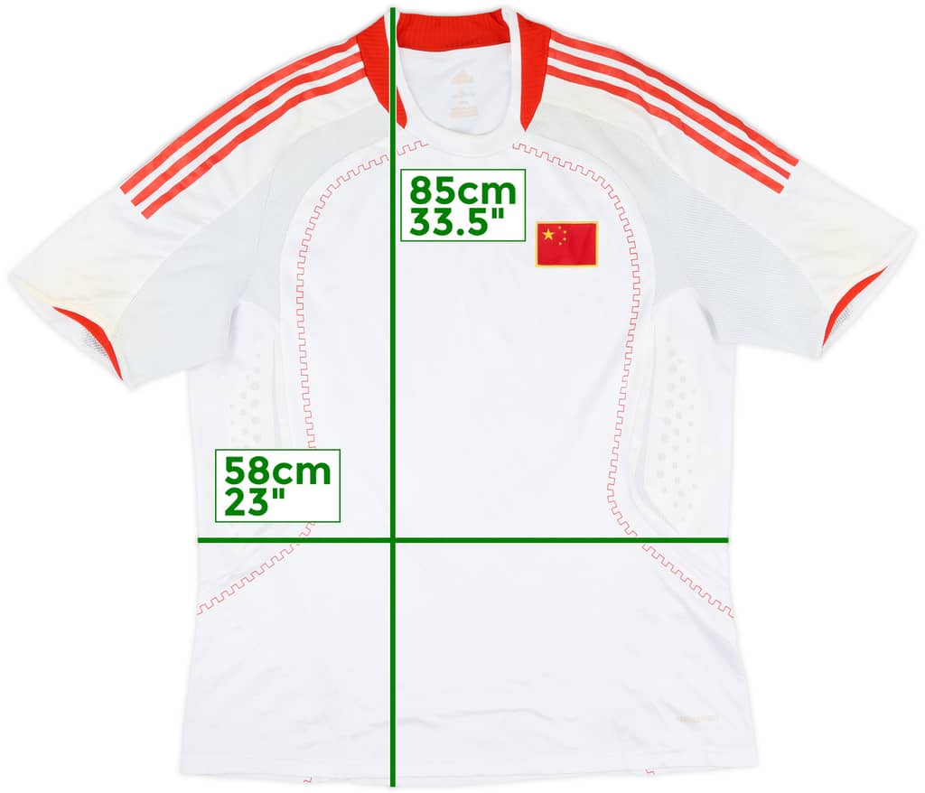 2007-09 China Authentic Away Shirt - 6/10 - (XL)