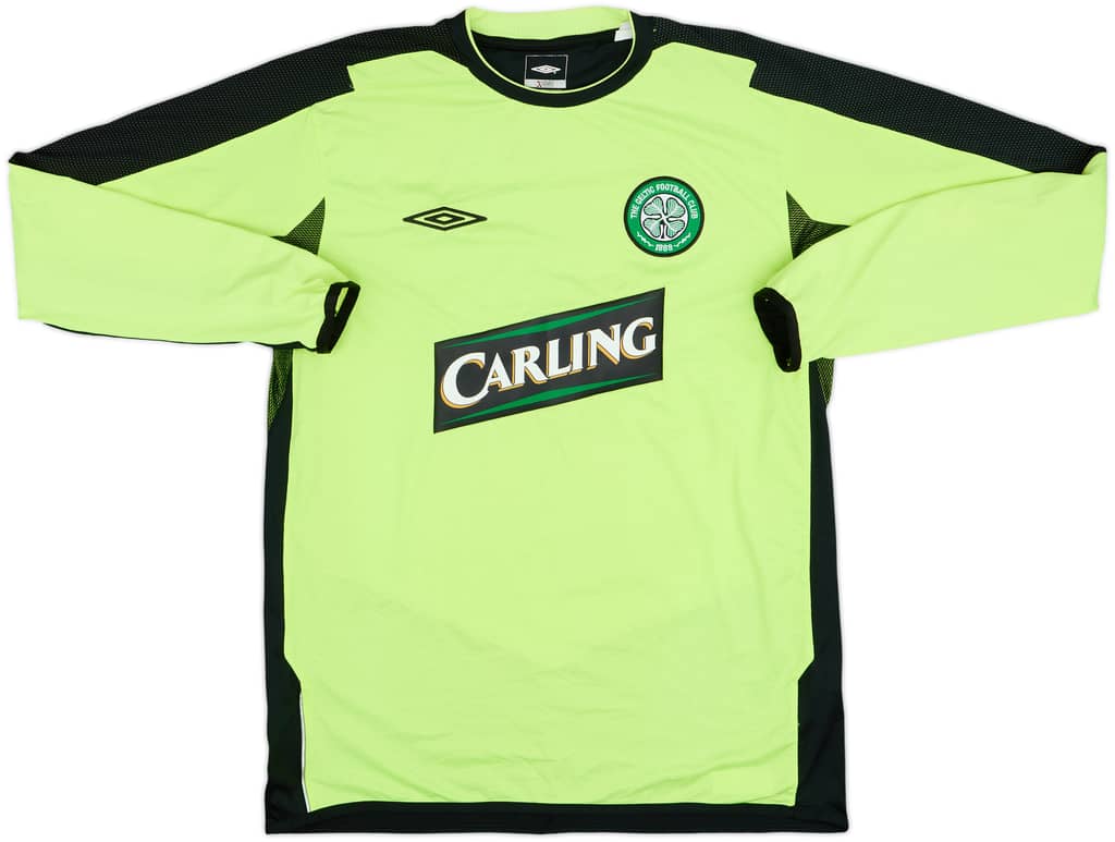 2004-05 Celtic GK Shirt - 9/10 - (L)