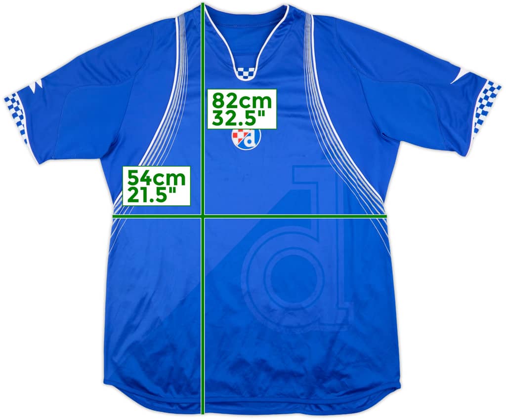 2007-08 NK Dinamo Zagreb European Home Shirt - 7/10 - (XXL)
