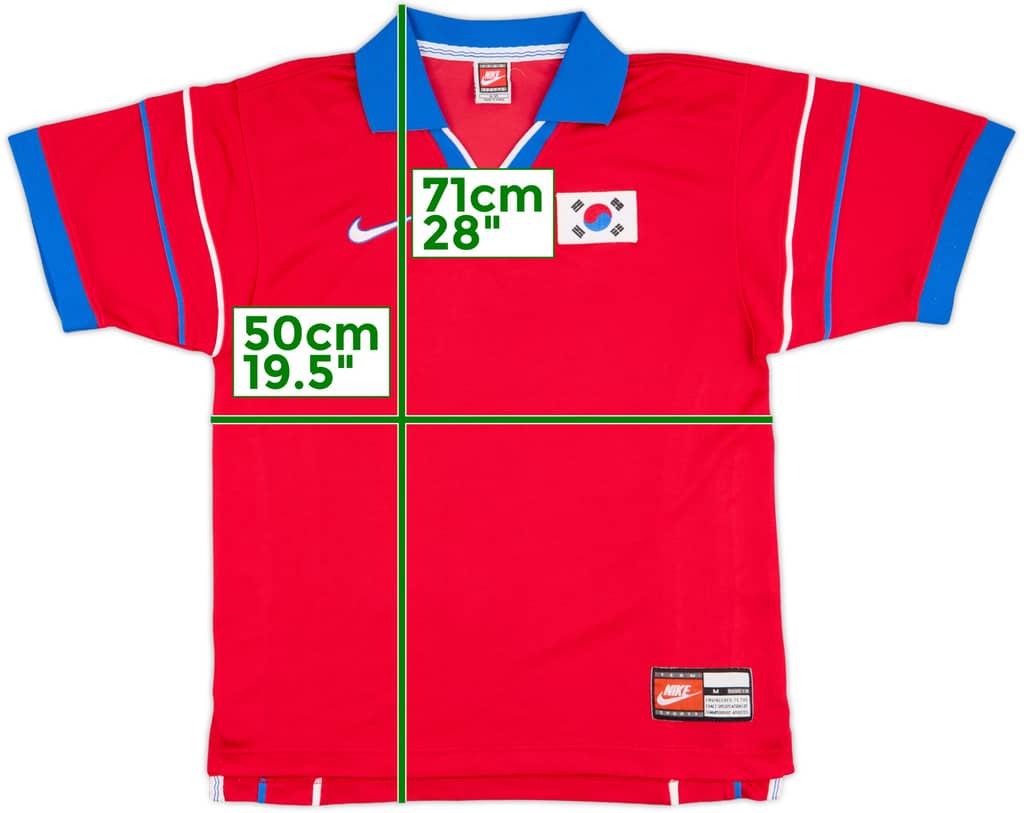 1998-01 South Korea Home Shirt - 8/10 - (M)