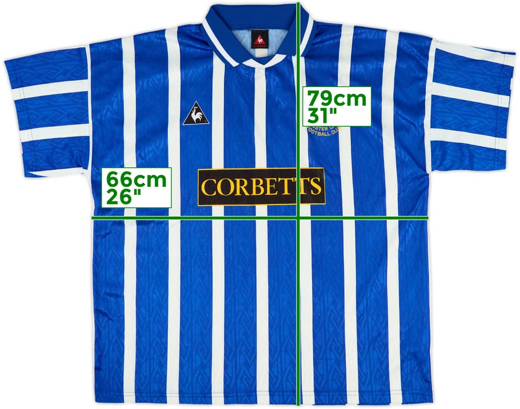 1995-96 Chester City Home Shirt - 9/10 - (XXL)
