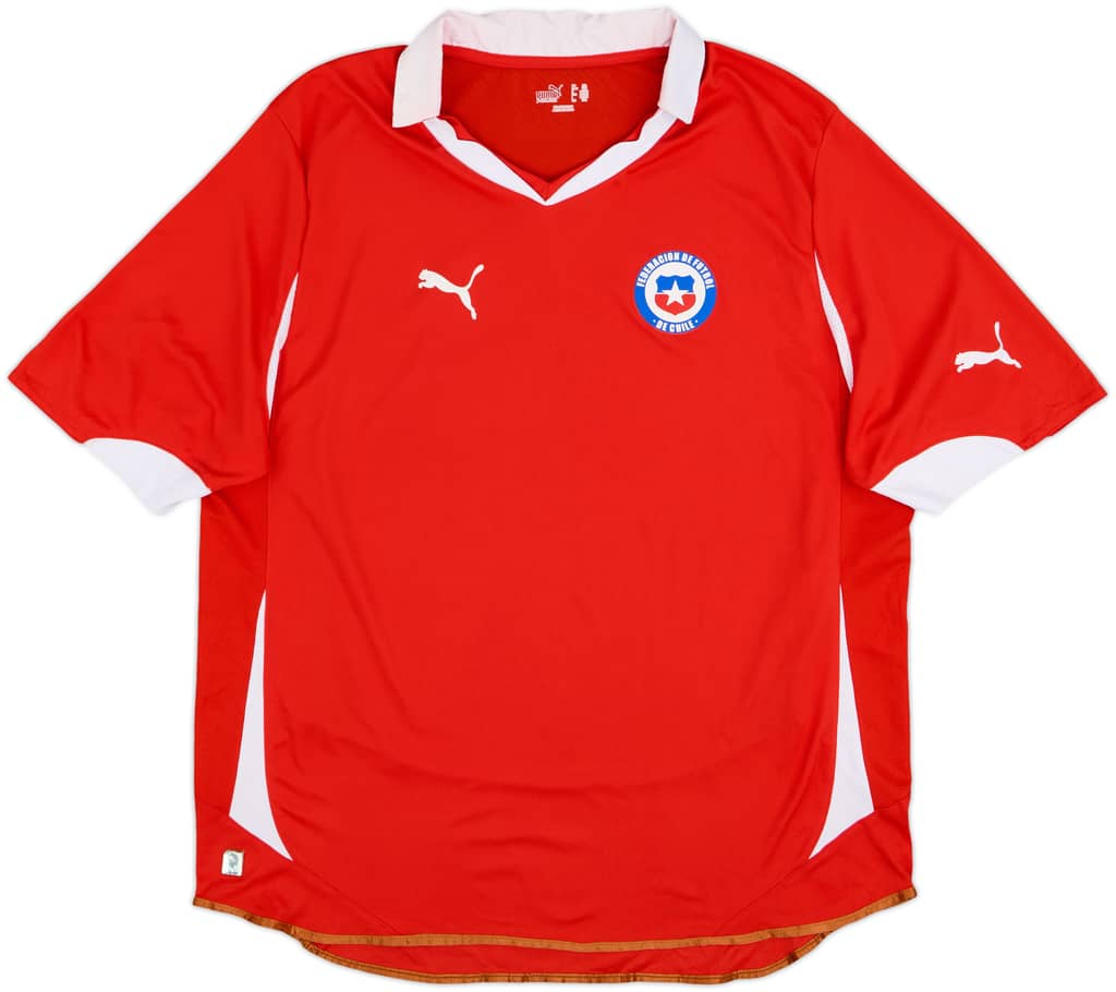 2011-12 Chile Home Shirt - 9/10 - (XXL)