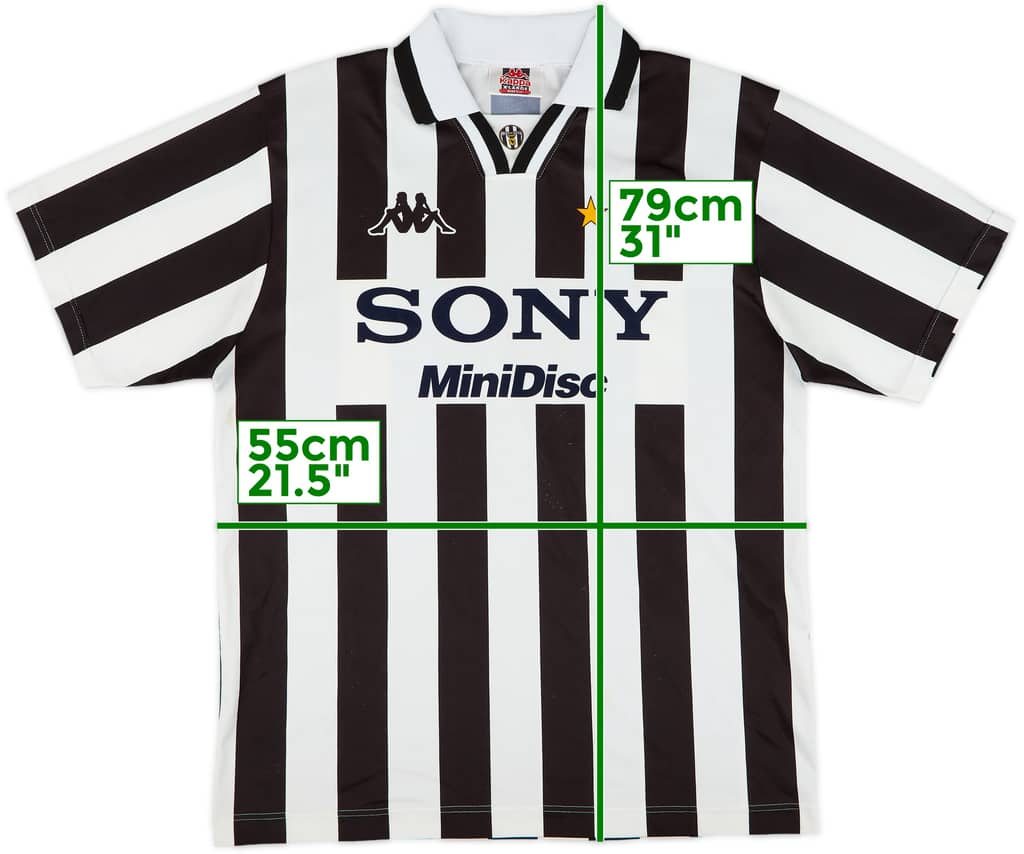1996-97 Juventus Basic Home Shirt - 7/10 - (XL)