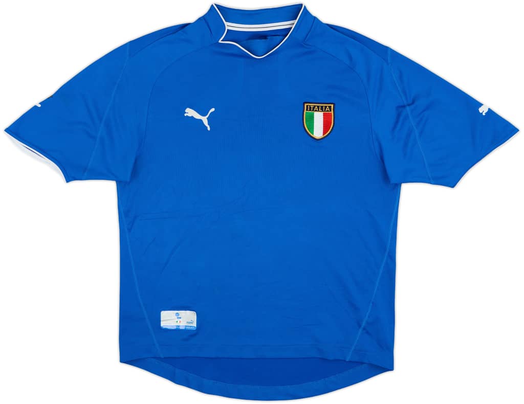 2003-04 Italy Home Shirt - 9/10 - (XL)