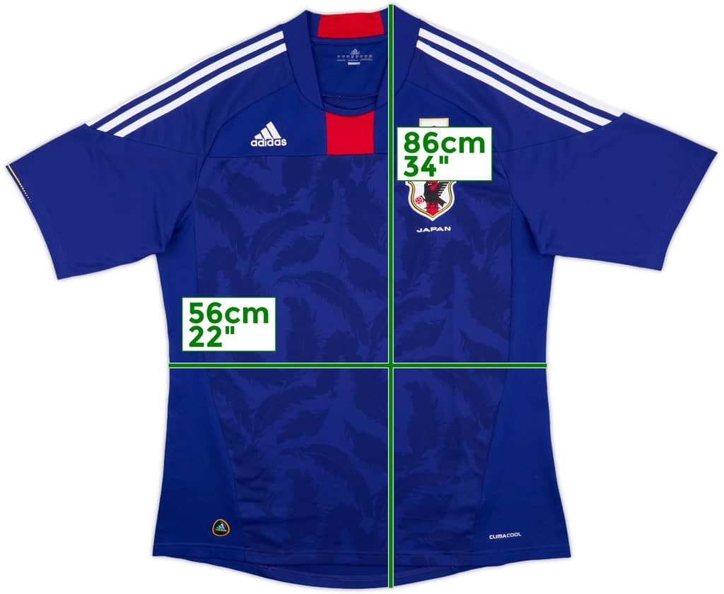 2010-12 Japan Home Shirt - 8/10 - (XL)