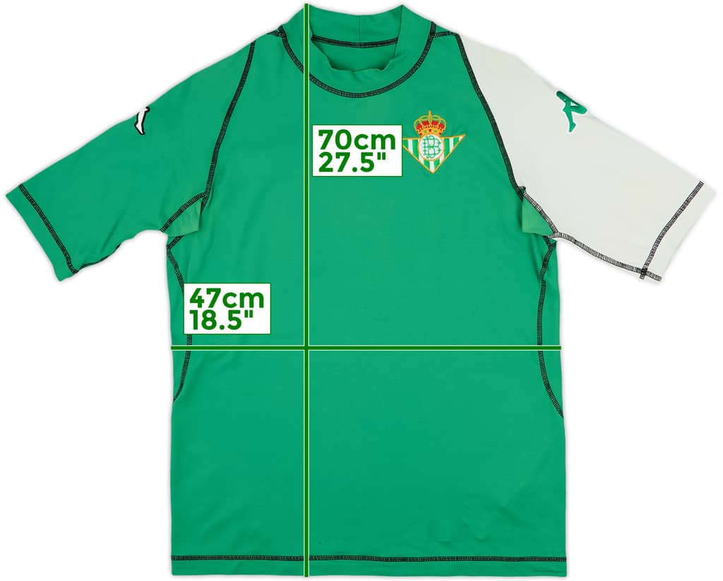 2003-04 Real Betis Away Shirt - 7/10 - (M)