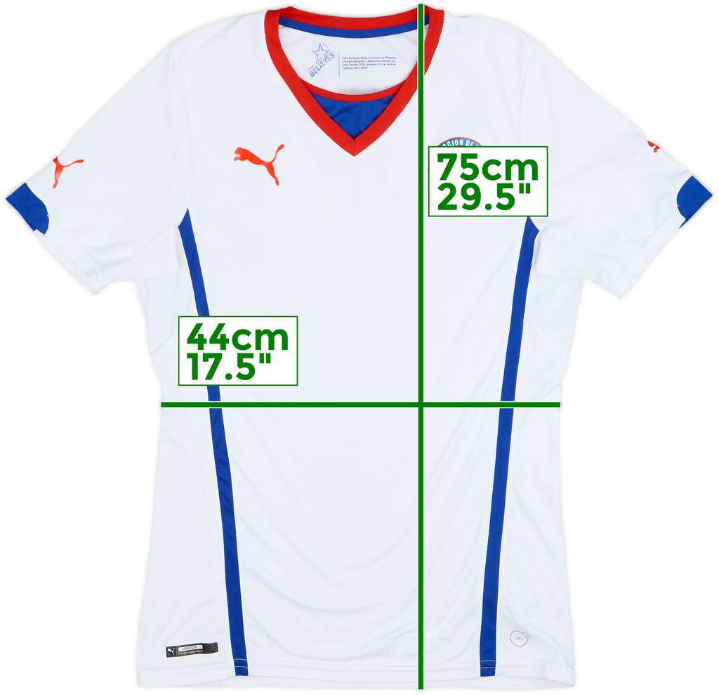2014-15 Chile Away Shirt - 7/10 - (M)