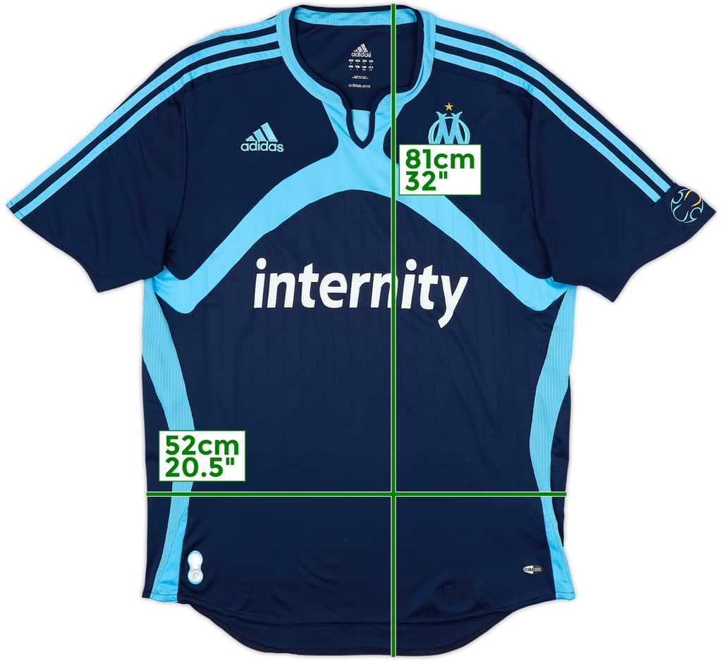 2006-07 Olympique Marseille Third Shirt - 7/10 - (L)