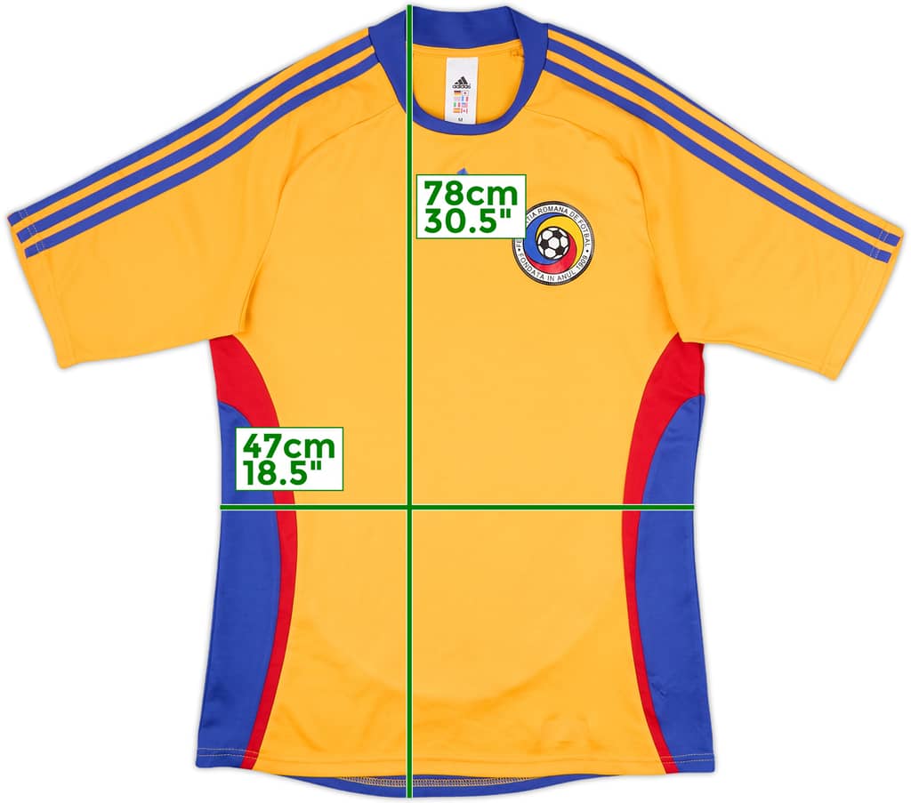 2008-09 Romania Basic Home Shirt - 7/10 - (M)