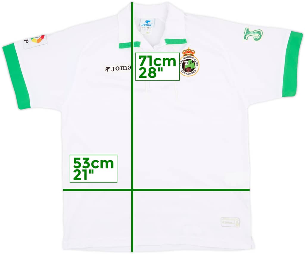 2006-07 Racing Santander Home Shirt - 7/10 - (S)