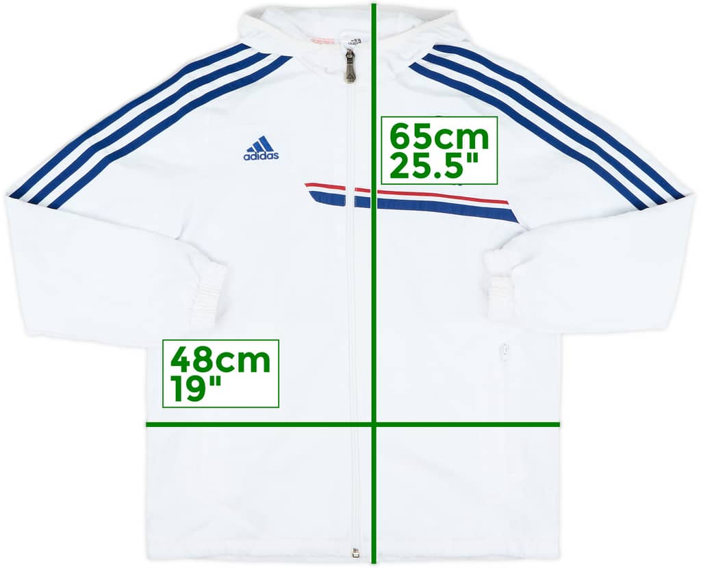2013-14 Chelsea adidas Hooded Track Jacket - 10/10 - (M.Boys)