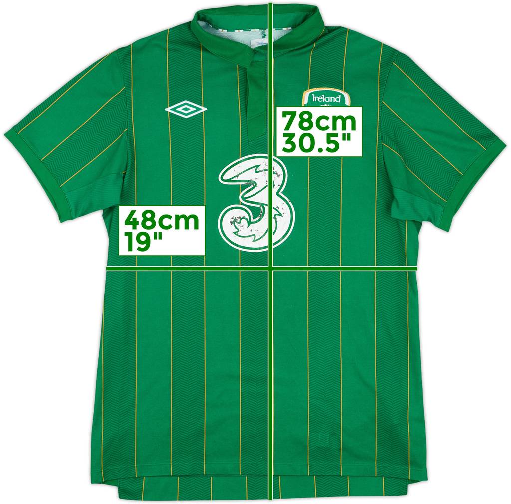 2011-12 Ireland Home Shirt - 7/10 - (M)