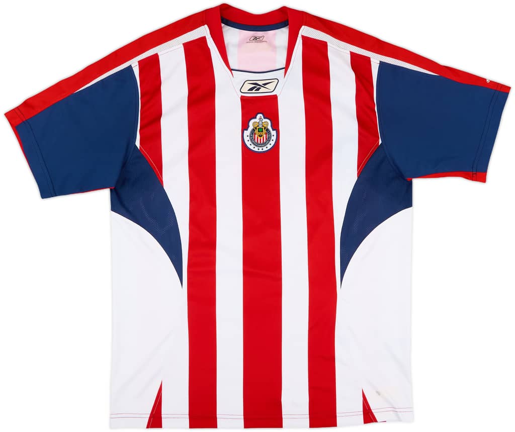 2005-06 Chivas Guadalajara Home Shirt - 8/10 - (L)