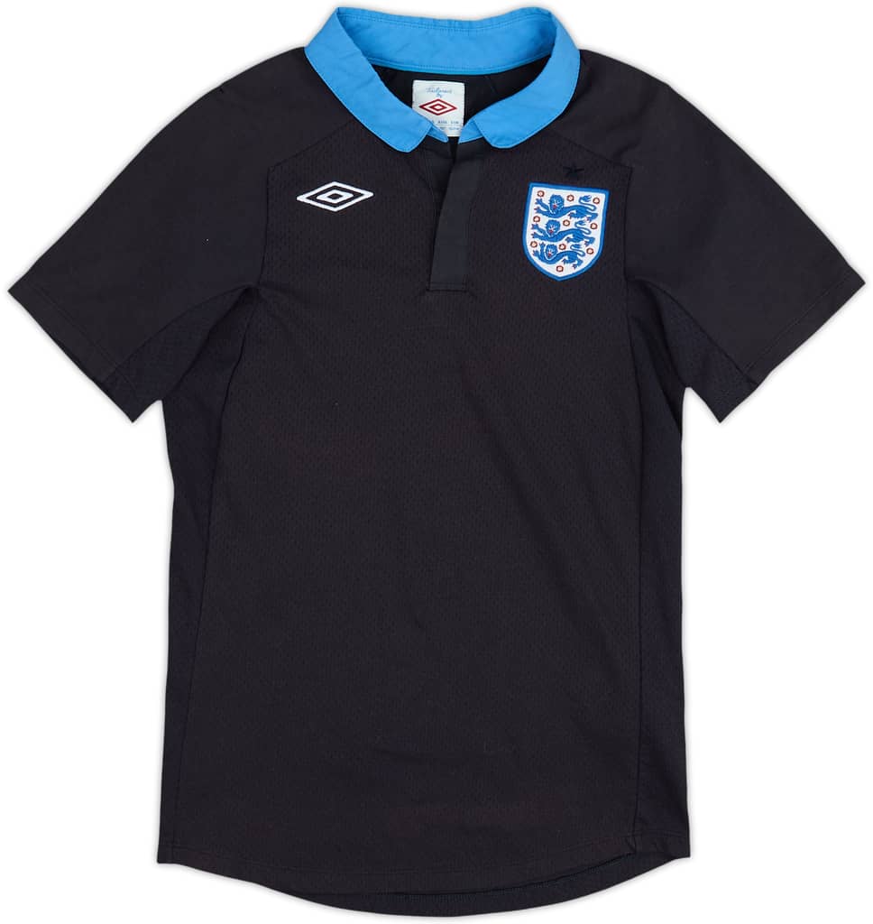 Camiseta de visitante de Inglaterra 2011-12 - 8/10 - (Niños L)