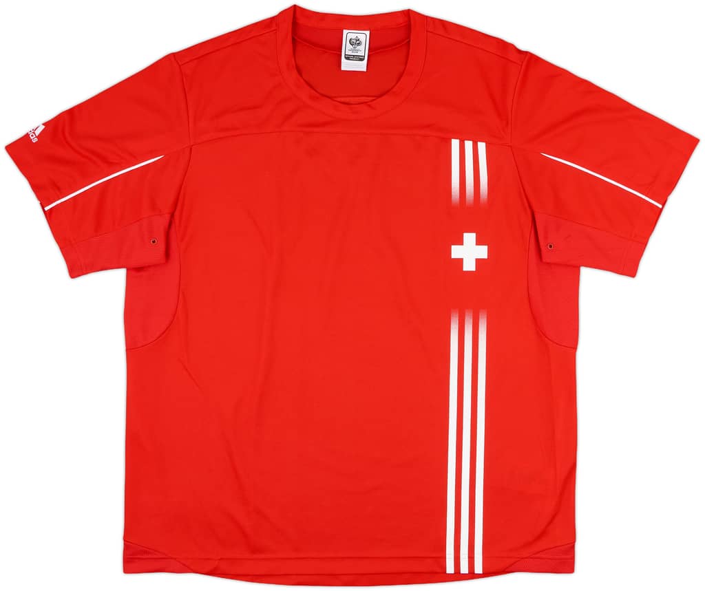 2006 Switzerland adidas Fan Tee - 8/10 - (XL)