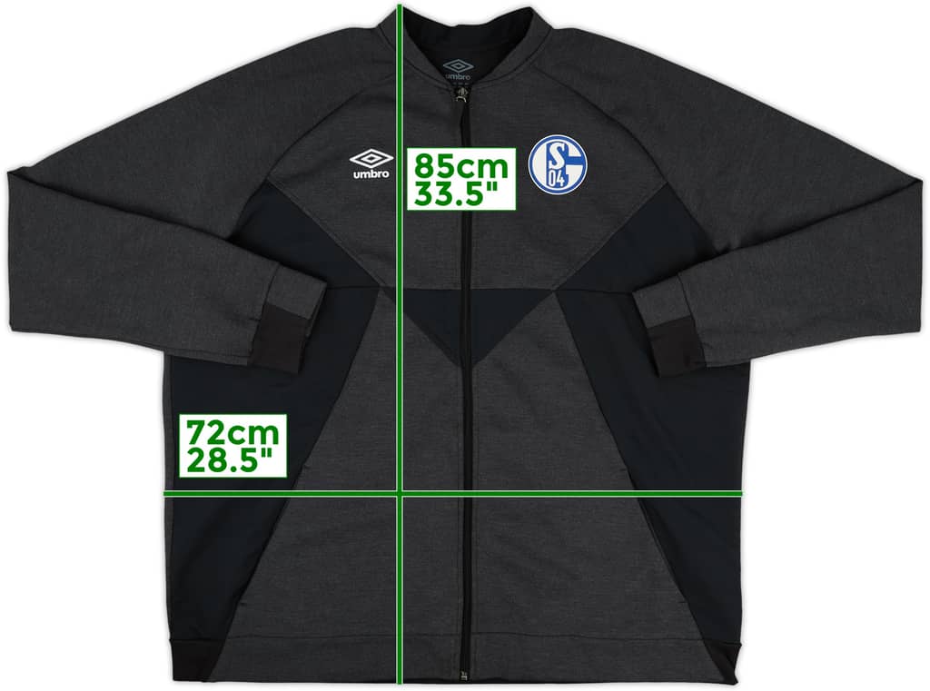 2019-20 Schalke Umbro Track Jacket - 10/10 - (4XL)