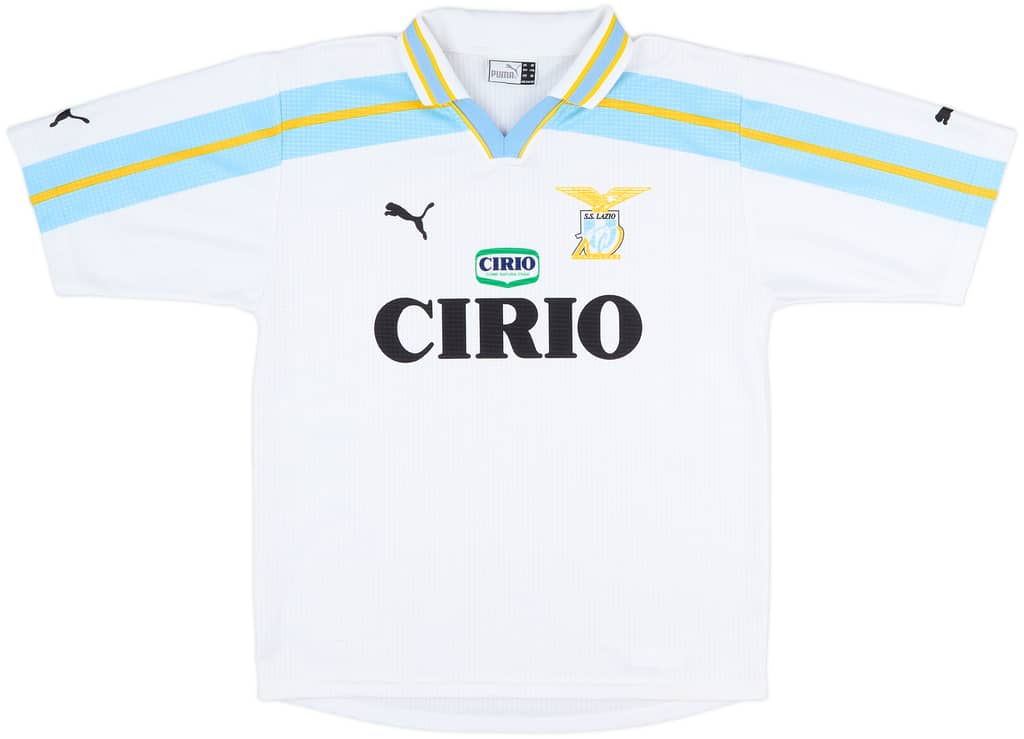 1999-00 Lazio Centenary Home Shirt - 8/10 - (XL.Boys)