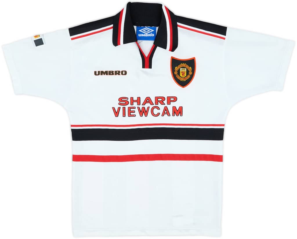 1997-99 Manchester United Away Shirt - 8/10 - (8-9 Years)