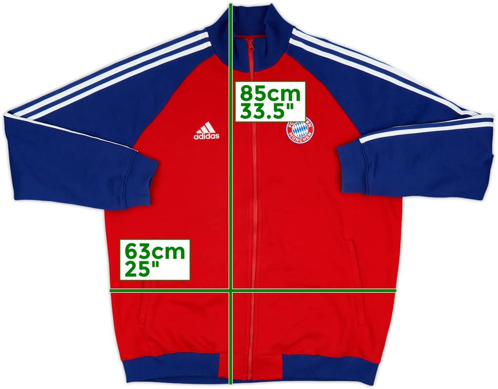 2021-22 Bayern Munich adidas Track Jacket - 9/10 - (XL)