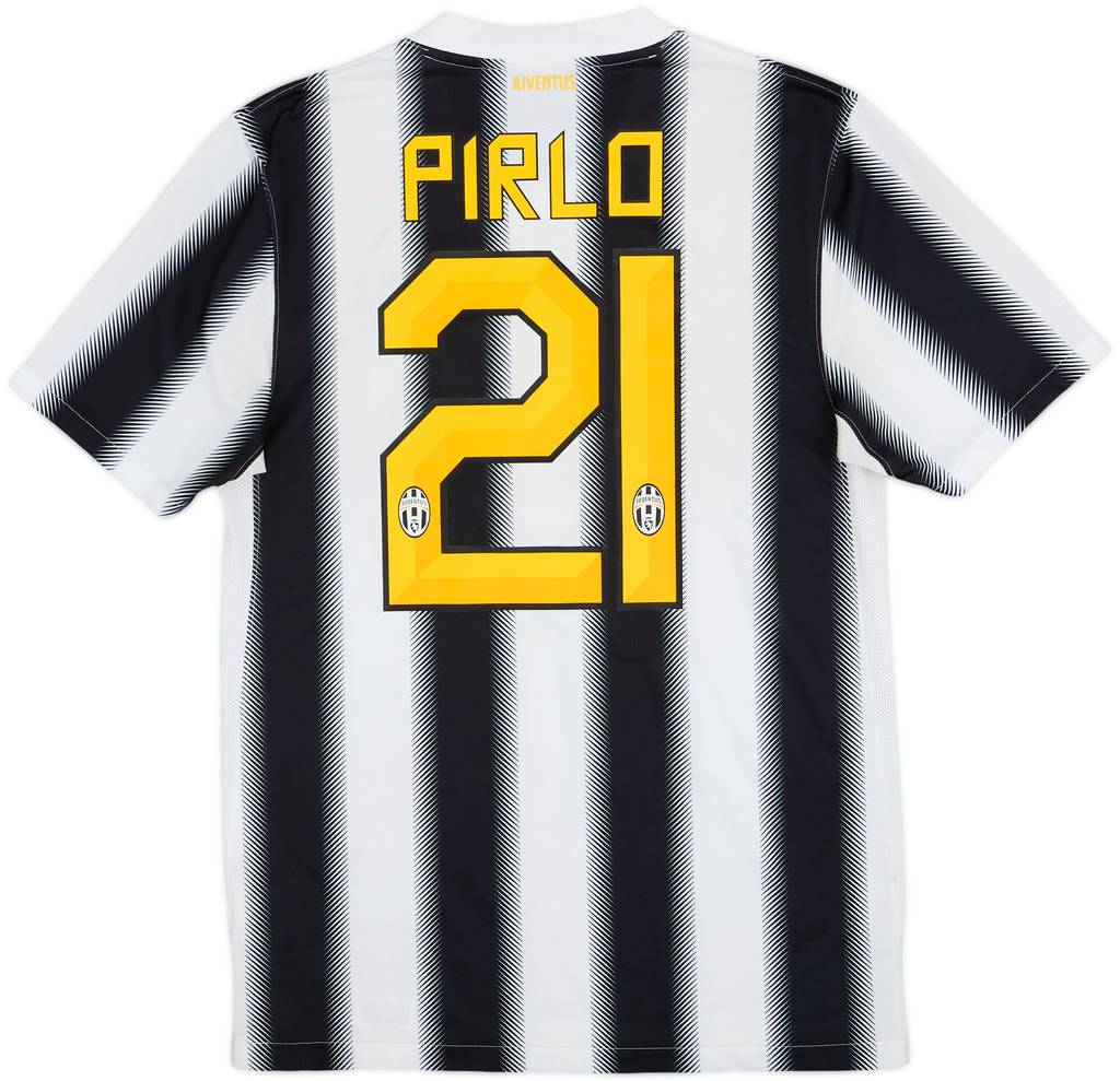 2011-12 Juventus Home Shirt Pirlo #21 - 7/10 - (S)