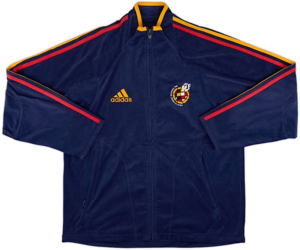 2003-04 Spain adidas Track Jacket - 9/10 - (L.Boys)