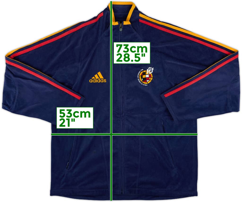 2003-04 Spain adidas Track Jacket - 9/10 - (L.Boys)
