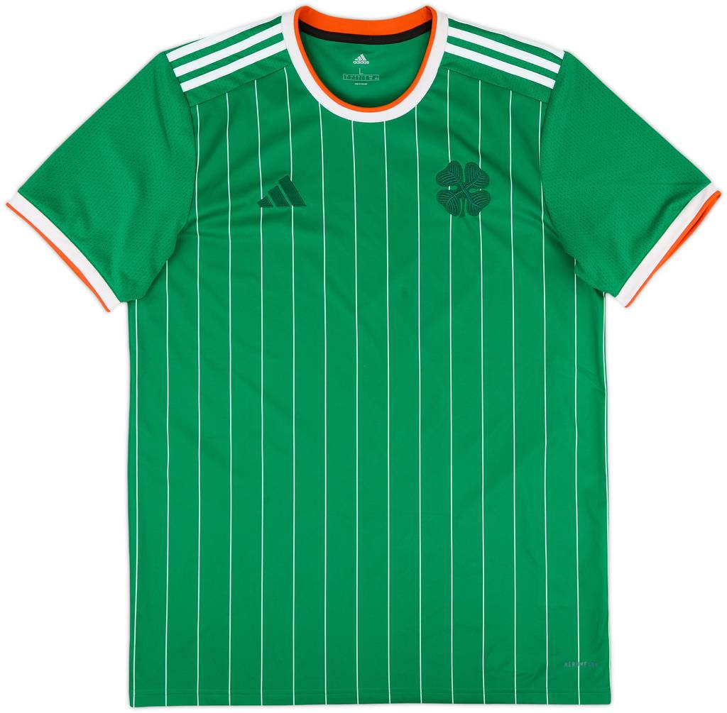 2024-25 Celtic adidas Training Shirt - 9/10 - (L)