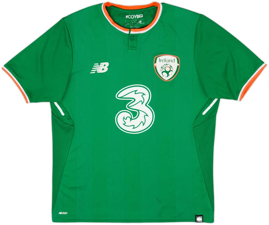 2017-18 Ireland Home Shirt - 7/10 - (S)