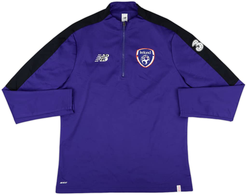 2019-20 Ireland New Balance 1/4 Zip Training Top - 5/10 - (M)