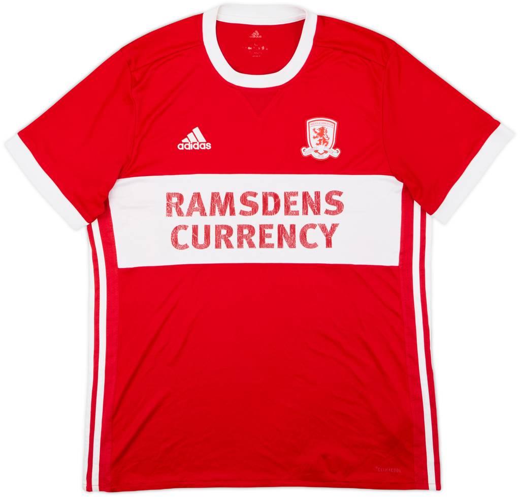 2017-18 Middlesbrough Home Shirt - 5/10 - (L)
