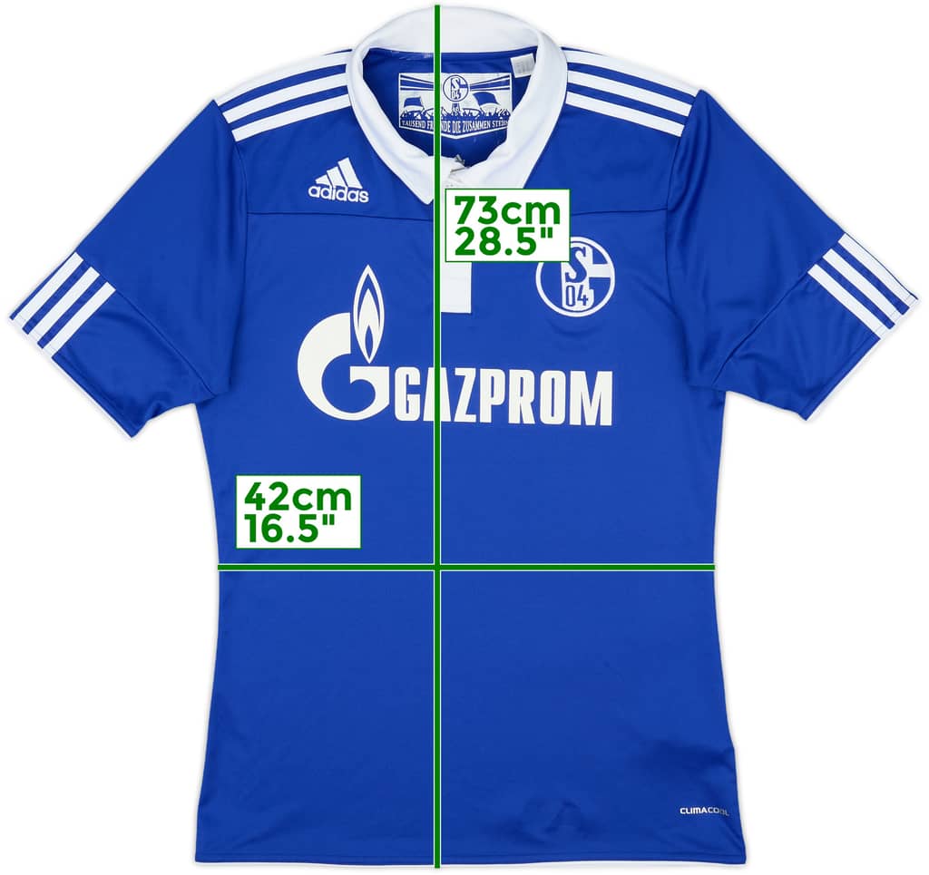 2010-12 Schalke Home Shirt - 8/10 - (S)