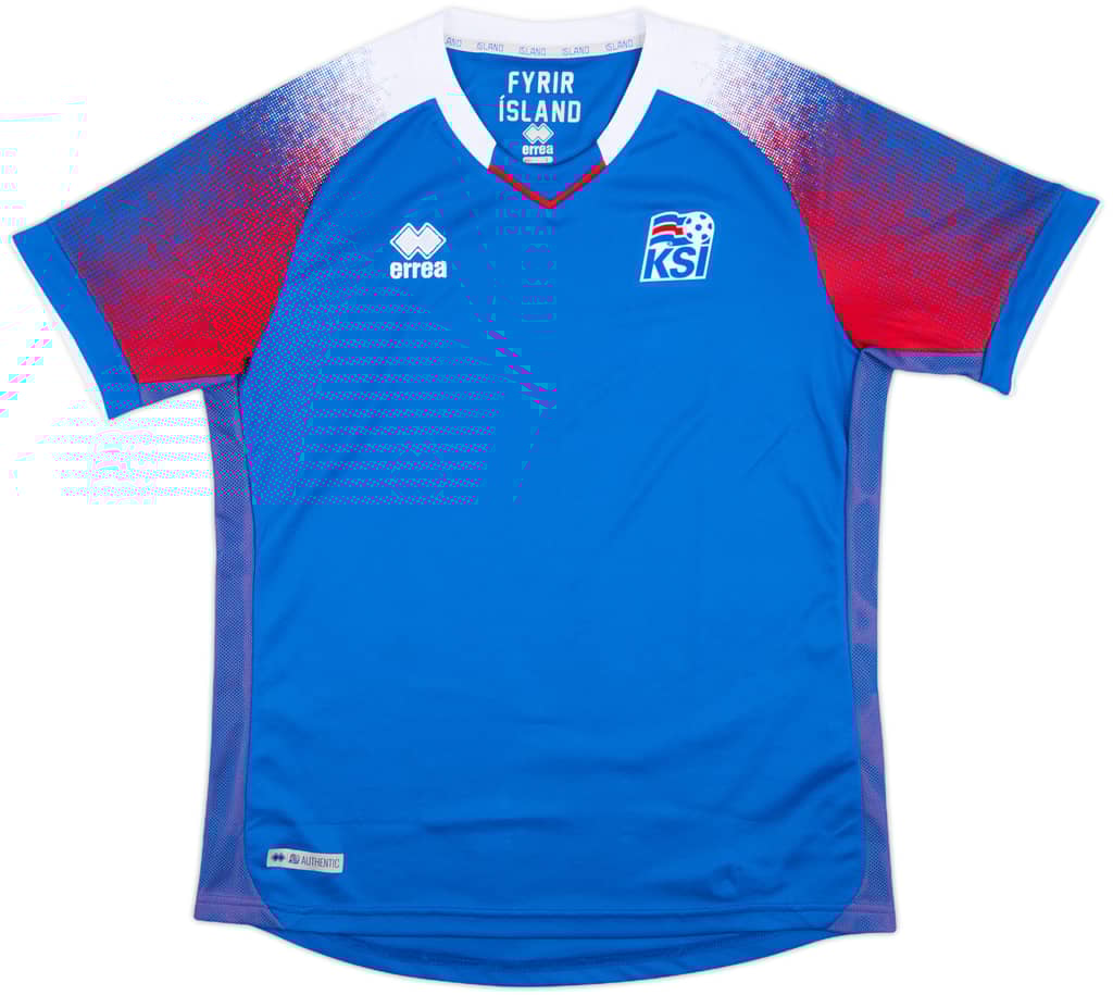 2018-19 Iceland Home Shirt - 8/10 - (L)