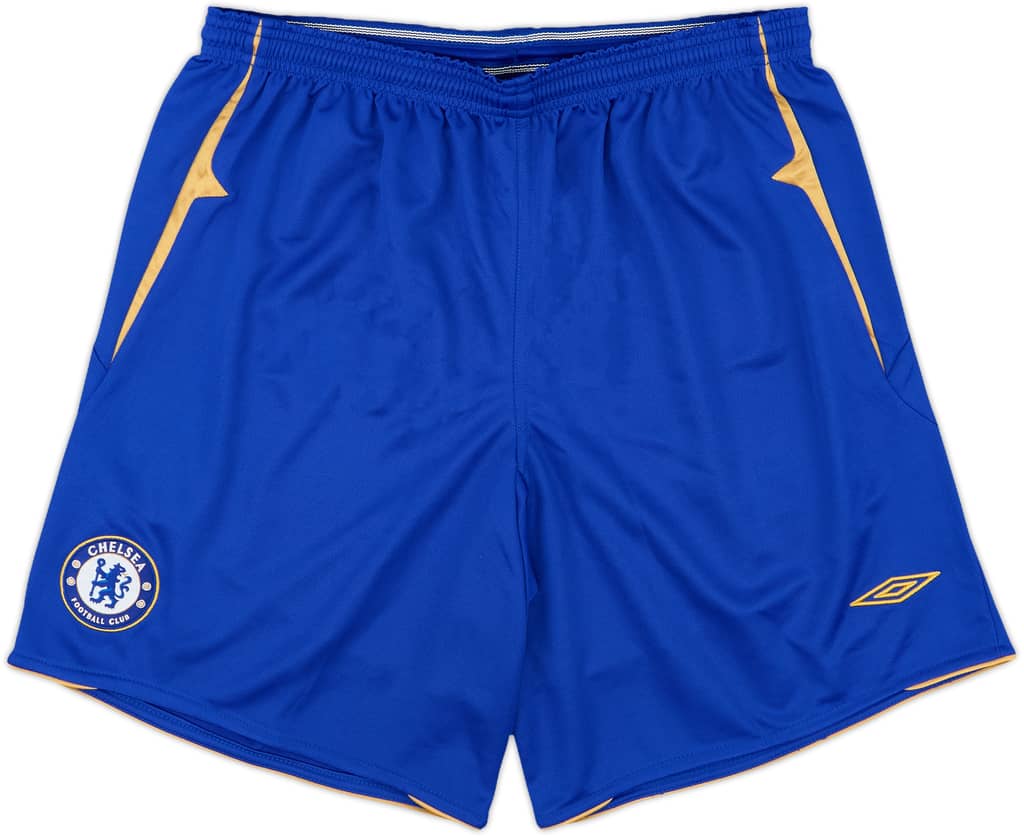 2005-06 Chelsea Home Shorts - 9/10 - (XL)