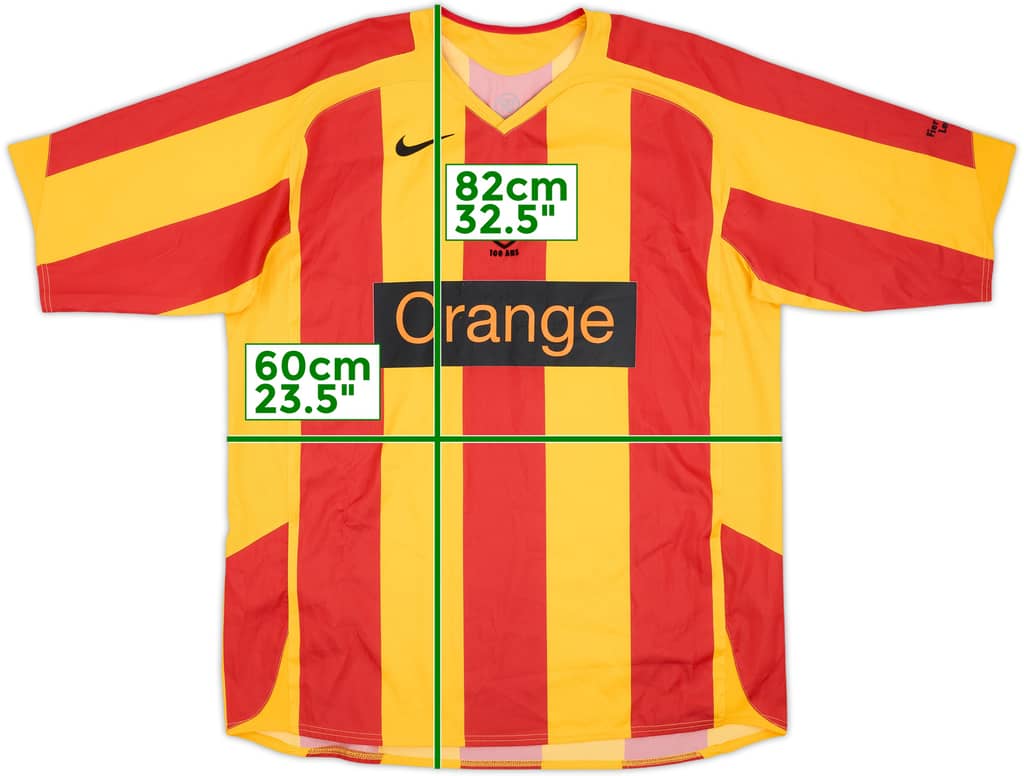 2005-06 Lens Home Shirt - 7/10 - (XL)