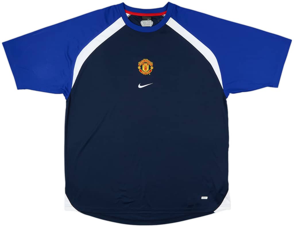 2004-05 Manchester United Nike Training Shirt - 8/10 - (XL)