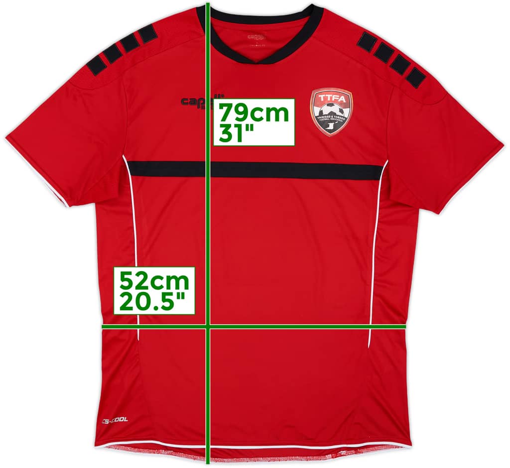 2019 Trinidad & Tobago Home Shirt - 8/10 - (L)