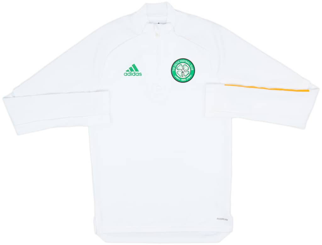 2020-21 Celtic adidas 1/4 Zip Drill Top - 6/10 - (XS)