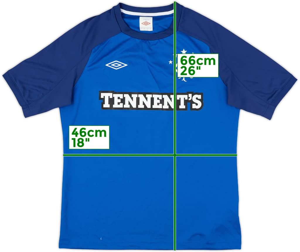 2010-11 Rangers Umbro Training Shirt - 9/10 - (L)