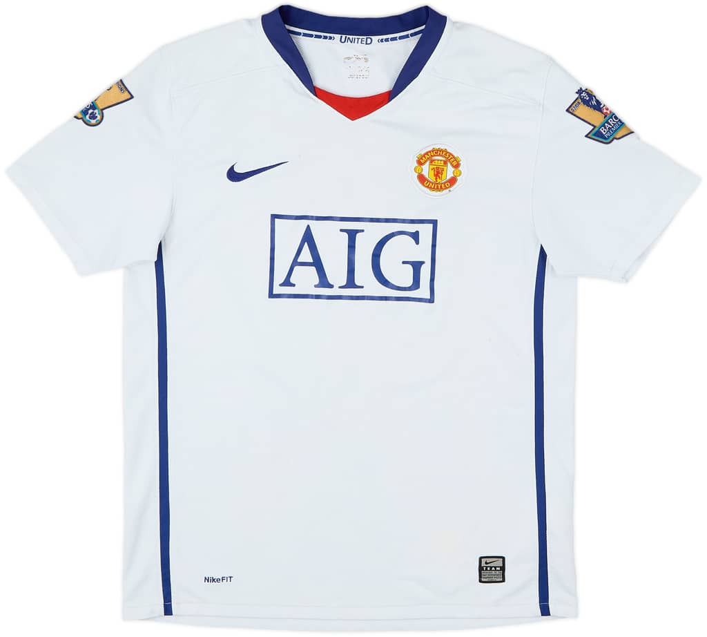 2008-10 Manchester United Away Shirt Rooney #10 - 5/10 - (XL.Boys)