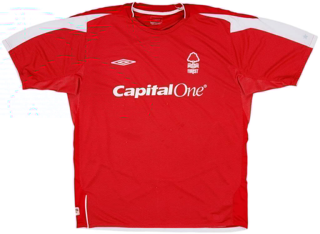 2004-06 Nottingham Forest Home Shirt - 6/10 - (XL)