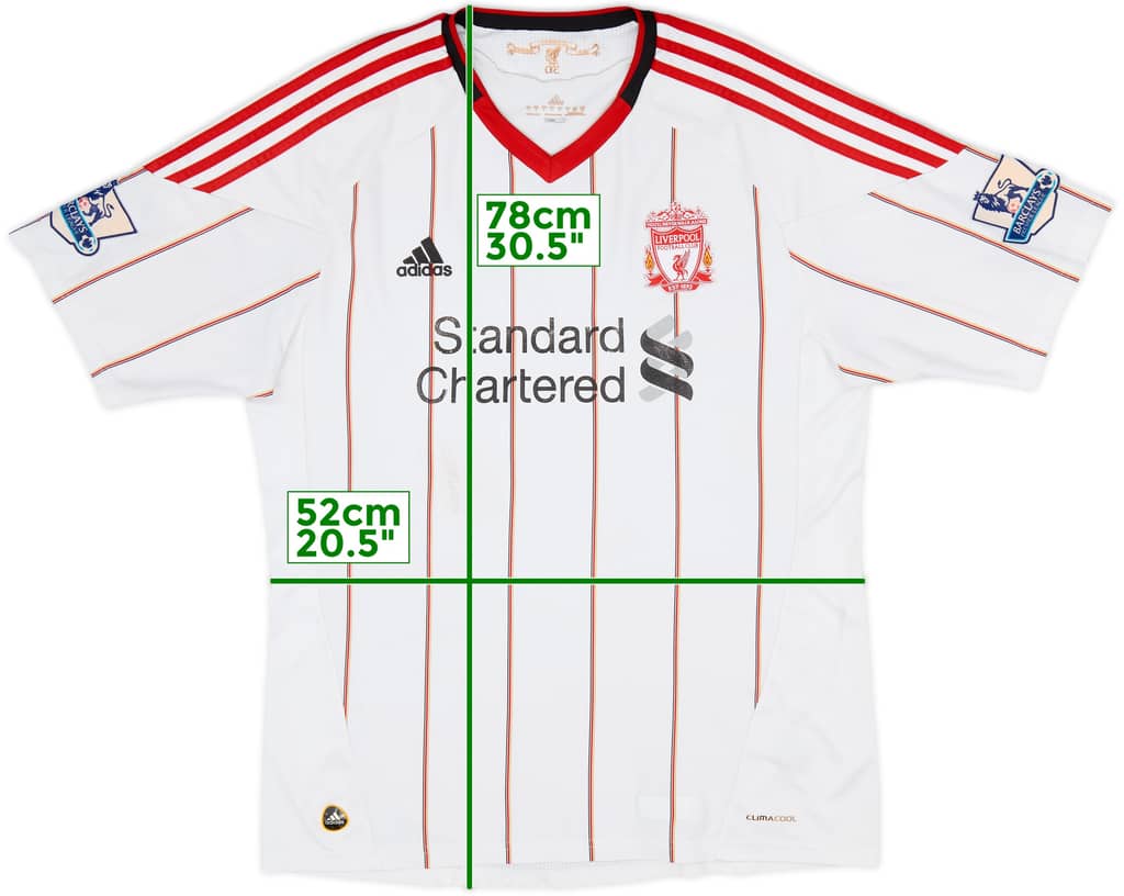 2010-11 Liverpool Away Shirt - 5/10 - (L)